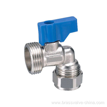 Brass isolating ball valve